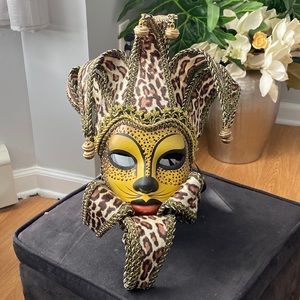 Marti Gra Mask Cheetah styled